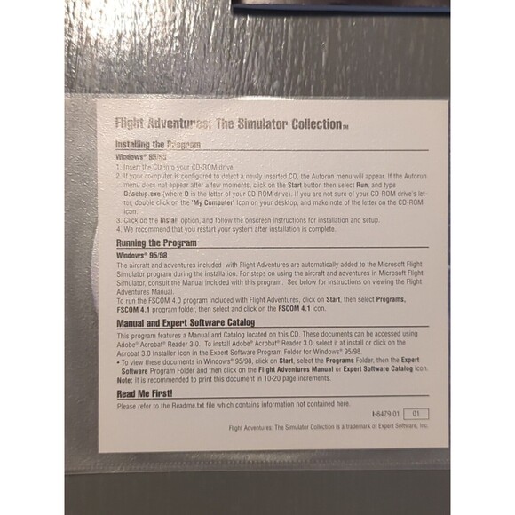 Flight Adventures Big Jets TSC Flight Simulator Add On Microsoft Pilots Handbook - Picture 6 of 12